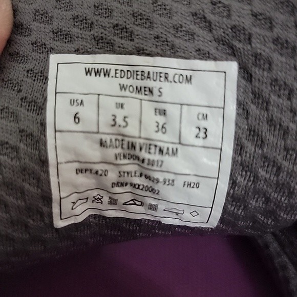 Eddie Bauer Vibram gray size 6 sneaker shoes - Picture 8 of 13